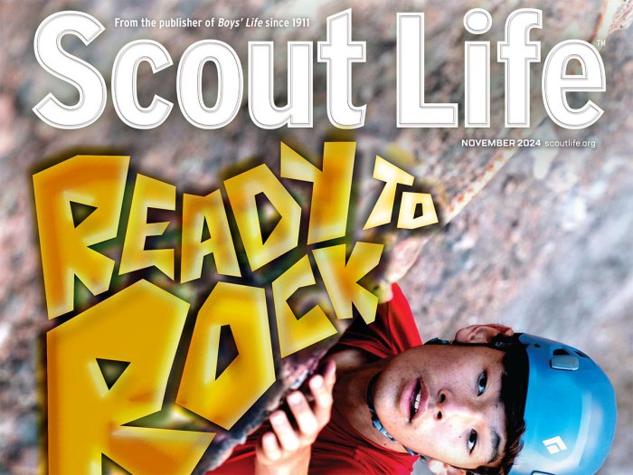 November 2024 cover of Scout Life