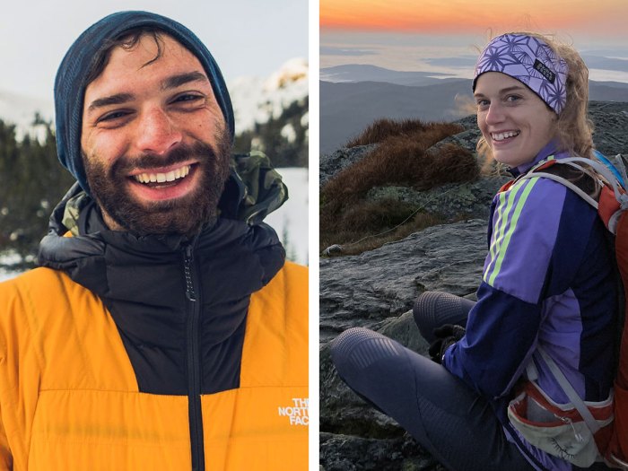 Images of two backpacking experts