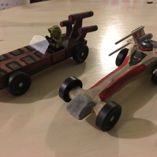 X-Fighter and Land Speeder