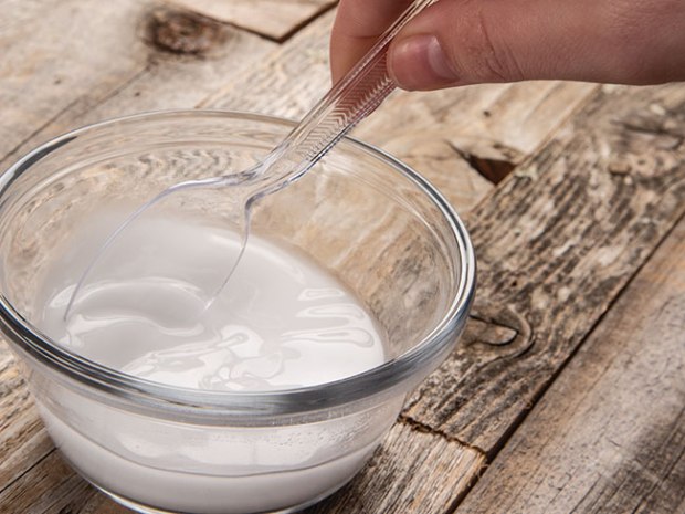 Mix baking soda and water to make invisible ink