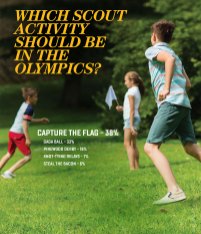 Which Scout Activity Should Be in the Olympics?